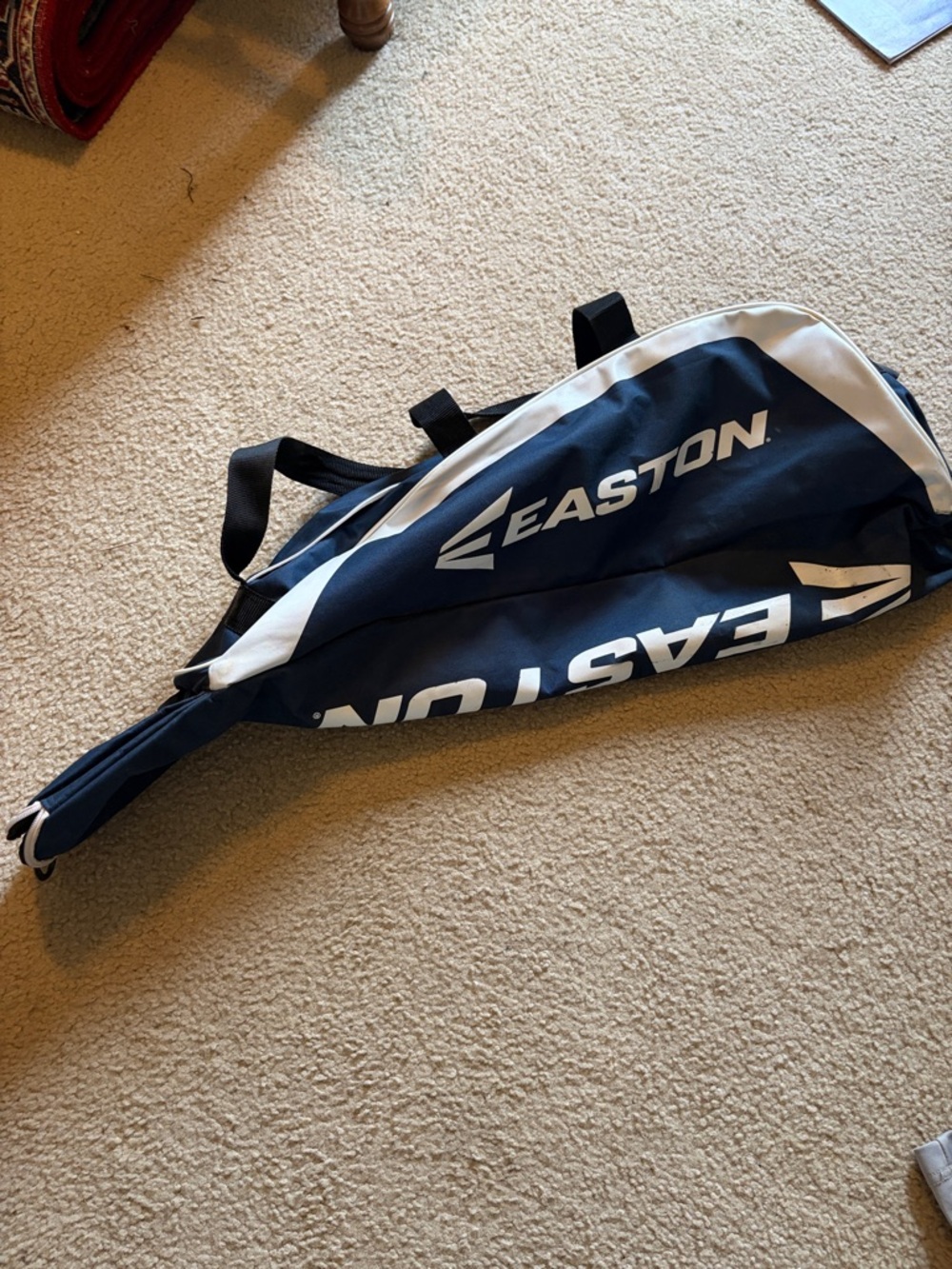 Easton Navy and White Bat Carrier Bag